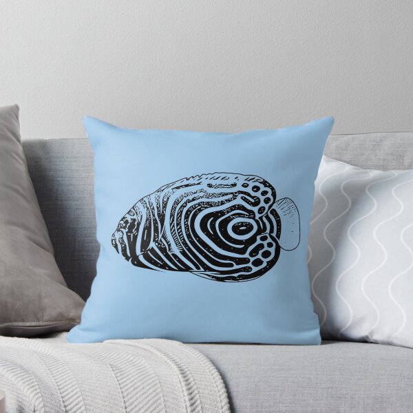 Item preview, Juvenile Emperor Angelfish Black Design  designed and sold by designsasstultd.