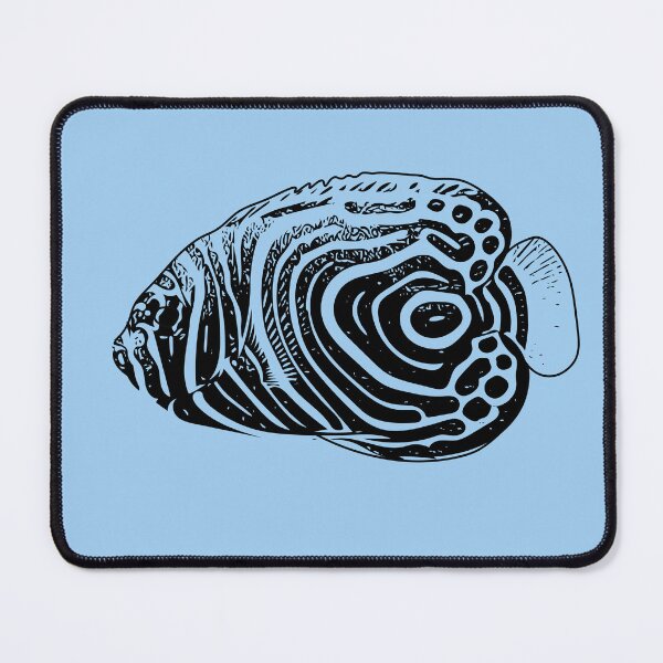 Item preview, Juvenile Emperor Angelfish Black Design  designed and sold by designsasstultd.