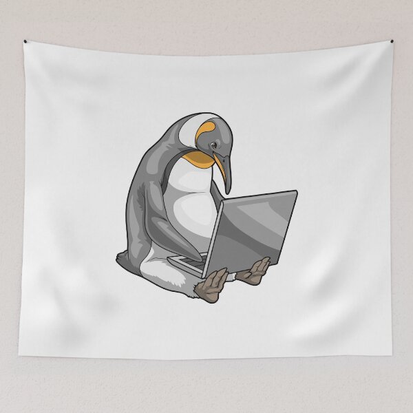 Item preview, Penguin Laptop designed and sold by Snabdesign84.