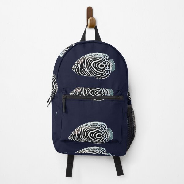 Item preview, Juvenile Emperor Angelfish White Alternate Design  designed and sold by designsasstultd.