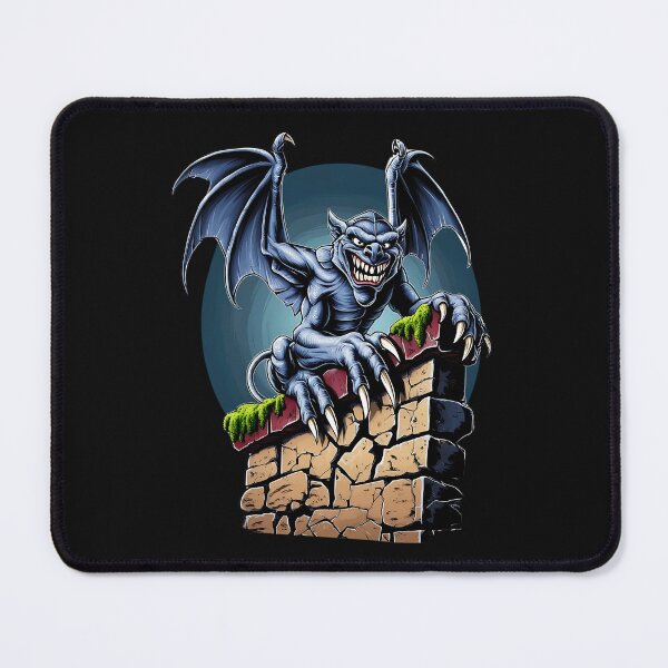 Item preview, Guardian of the Heights: A Gothic Gargoyle Artwork designed and sold by likeforcode.