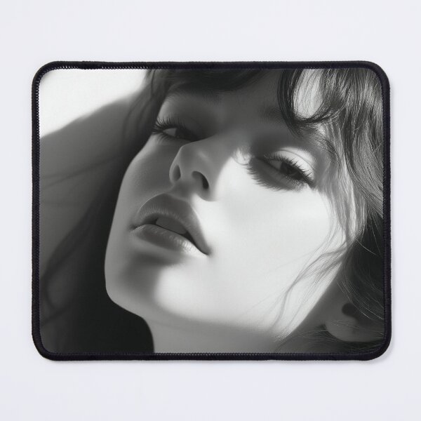 Item preview, Woman's Face in Black and White designed and sold by ArtSE46.