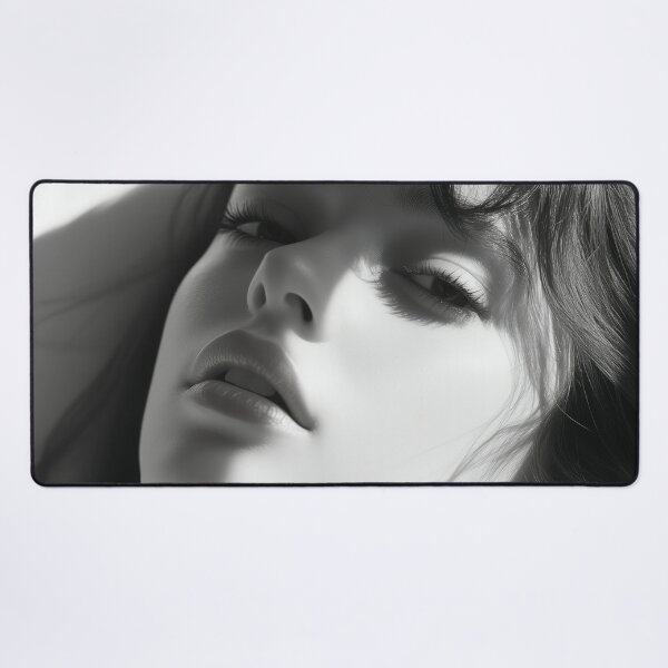 Item preview, Woman's Face in Black and White designed and sold by ArtSE46.