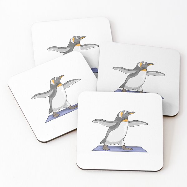 Item preview, Penguin Yoga Fitness Gymnastics designed and sold by Snabdesign84.