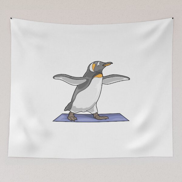 Item preview, Penguin Yoga Fitness Gymnastics designed and sold by Snabdesign84.