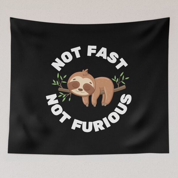 Item preview, Not fast not furious designed and sold by Oval Shop.