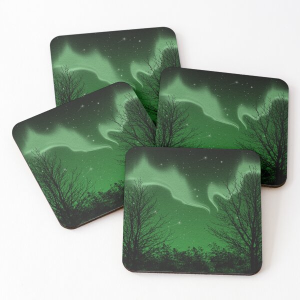 Item preview, Emerald Aurora Night designed and sold by Happy-BS.