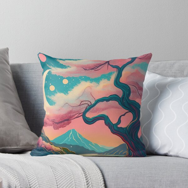 Item preview, Vintage Night Sky Cherry Blossom Wallpaper – Japanese-Inspired Spring Design with a Modern Twist designed and sold by Teemaniac.