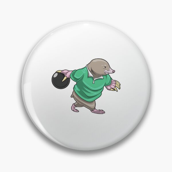 Item preview, Mole Bowling Bowling ball designed and sold by Snabdesign84.