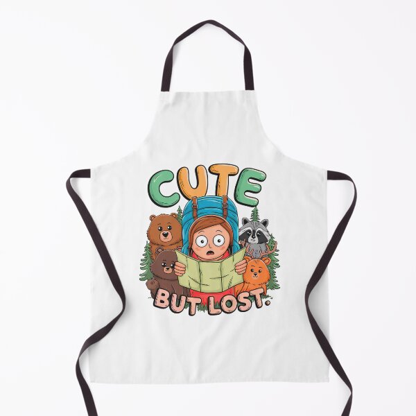 Item preview, Cute But Lost Funny Backpacker Adventure Outdoor Camping Hiker designed and sold by w1ckerman.