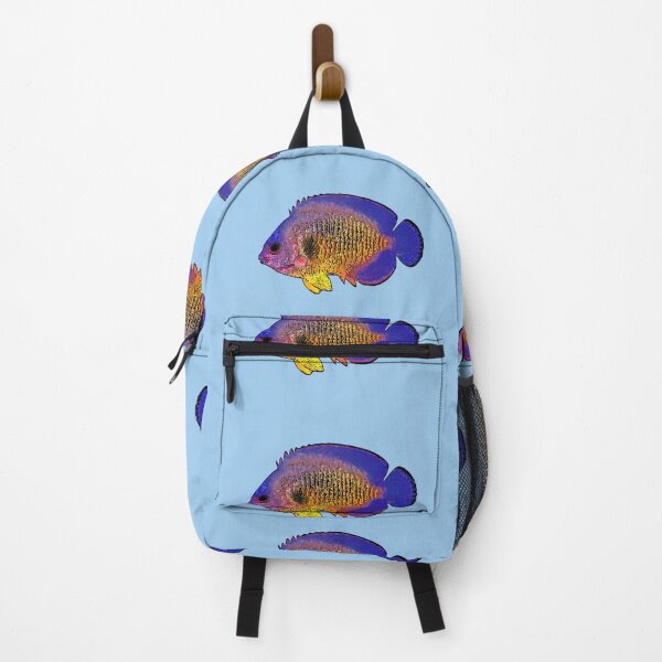 Item preview, Coral Beauty Angelfish Black Alternate Design designed and sold by designsasstultd.