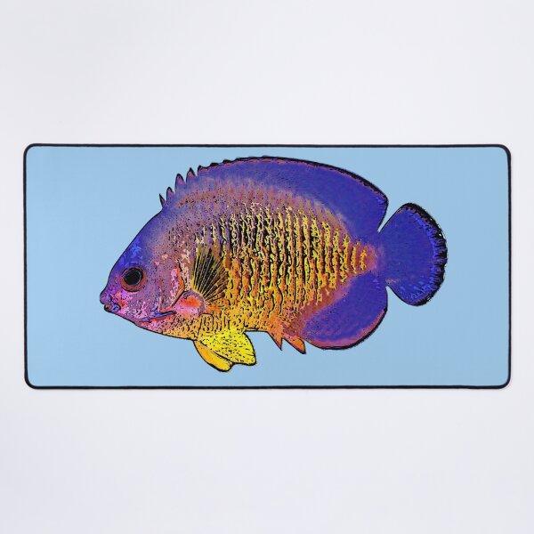Item preview, Coral Beauty Angelfish Black Alternate Design  designed and sold by designsasstultd.
