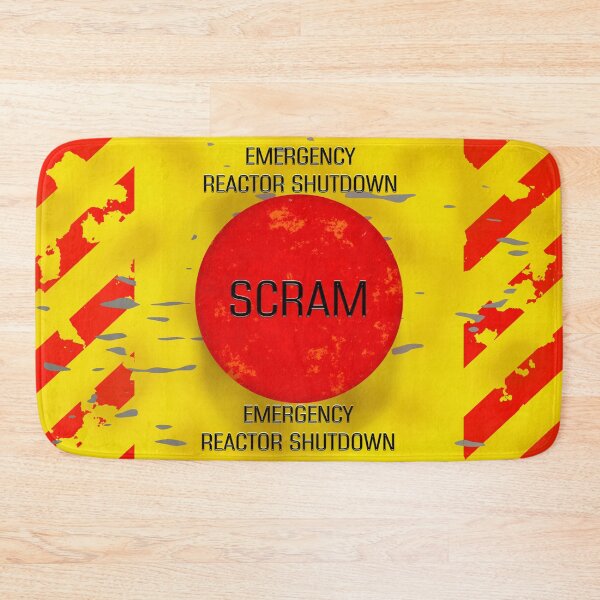 Item preview, SCRAM Control, Nuclear Reactor Emergency Shutdown. From A Post Apocalyptic World. designed and sold by Old Curiosity.