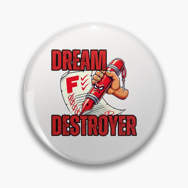 Item preview, Dream Destroyer: The Red Pen of Doom designed and sold by Design Delinquent.