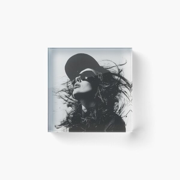 Item preview, Woman in Sunglasses and Hat designed and sold by ArtSE46.