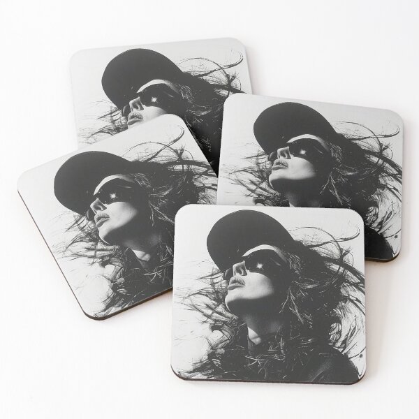 Item preview, Woman in Sunglasses and Hat designed and sold by ArtSE46.