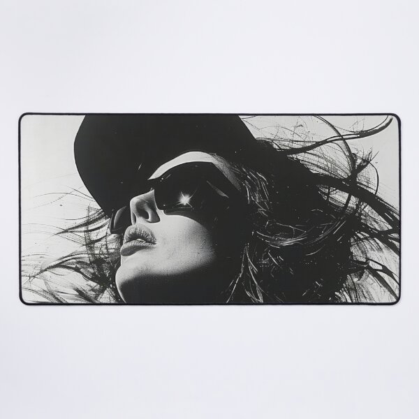Item preview, Woman in Sunglasses and Hat designed and sold by ArtSE46.