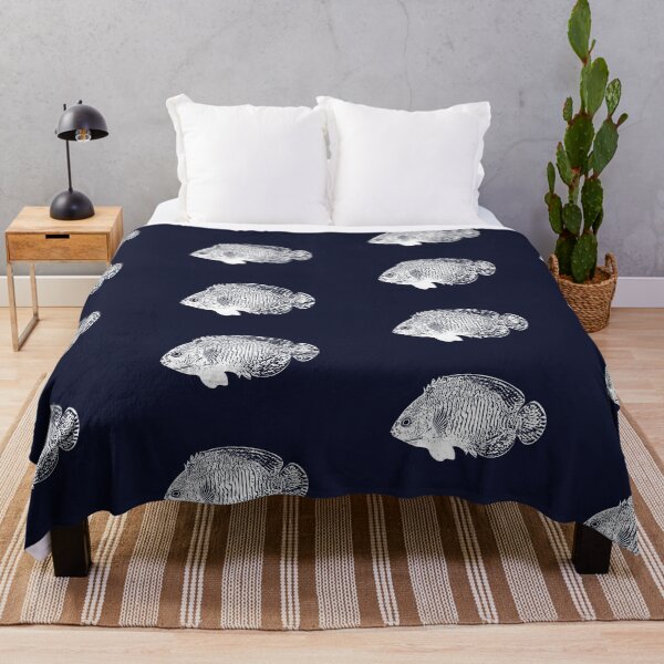 Item preview, Coral Beauty Angelfish White Design designed and sold by designsasstultd.