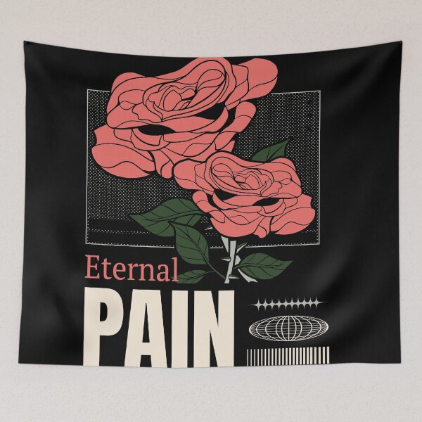 Item preview, Eternal Pain Beauty in Suffering designed and sold by theflowergirl14.