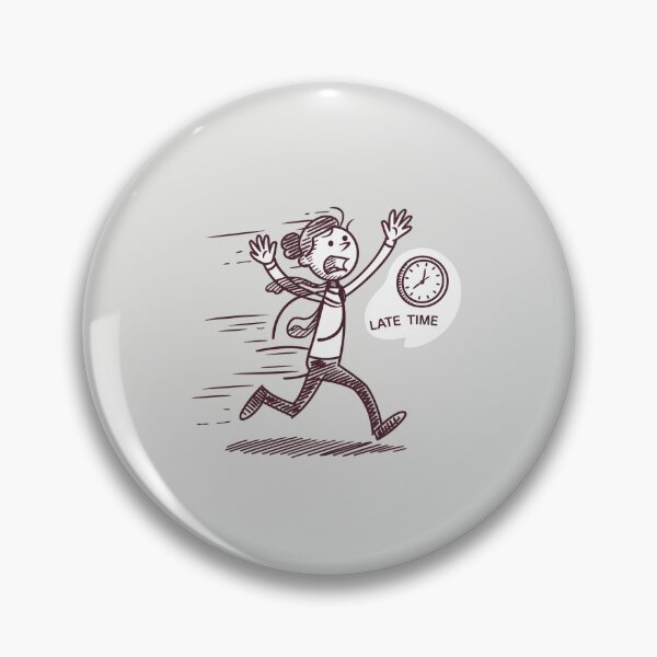 Item preview, Stickman Running Late designed and sold by SignumShop.