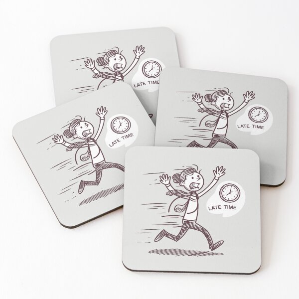 Item preview, Stickman Running Late designed and sold by SignumShop.