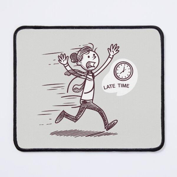Item preview, Stickman Running Late designed and sold by SignumShop.