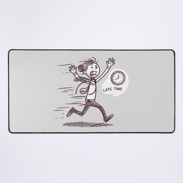 Item preview, Stickman Running Late designed and sold by SignumShop.
