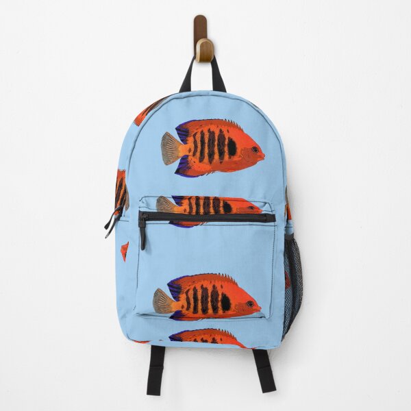 Item preview, Flame Angelfish Color Design designed and sold by designsasstultd.