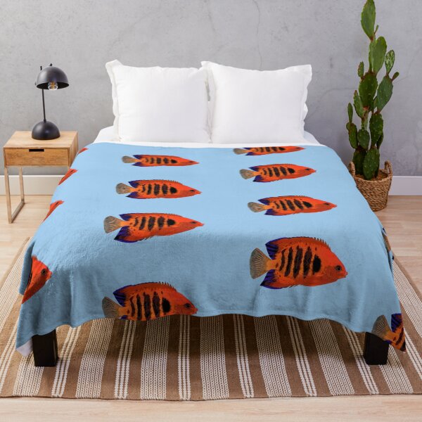 Item preview, Flame Angelfish Color Design designed and sold by designsasstultd.