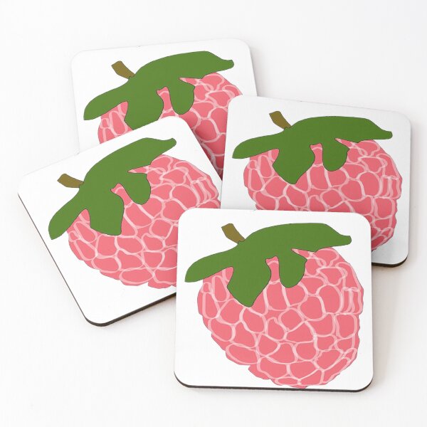 Item preview,  Raspberry.Stylish fruit green illustration, background. Great for logo, icon, print, product design.  designed and sold by TaniaArtDesign.