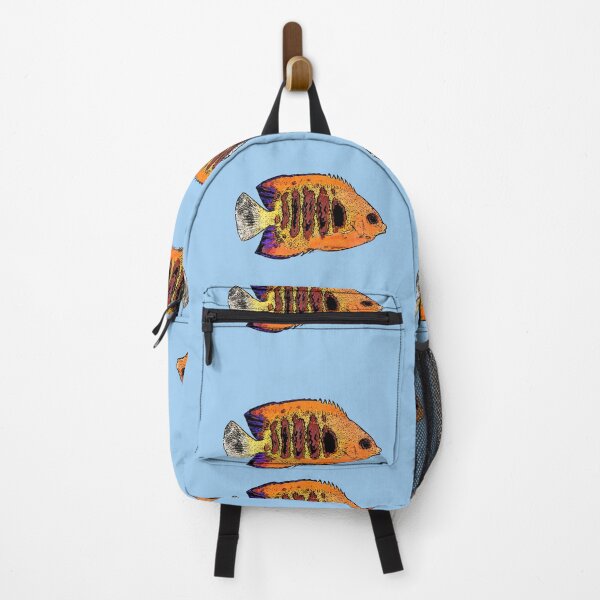 Item preview, Flame Angelfish Black Alternate Design designed and sold by designsasstultd.