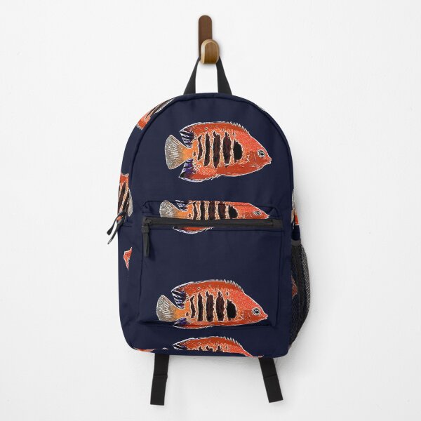 Item preview, Flame Angelfish White Alternate Design designed and sold by designsasstultd.