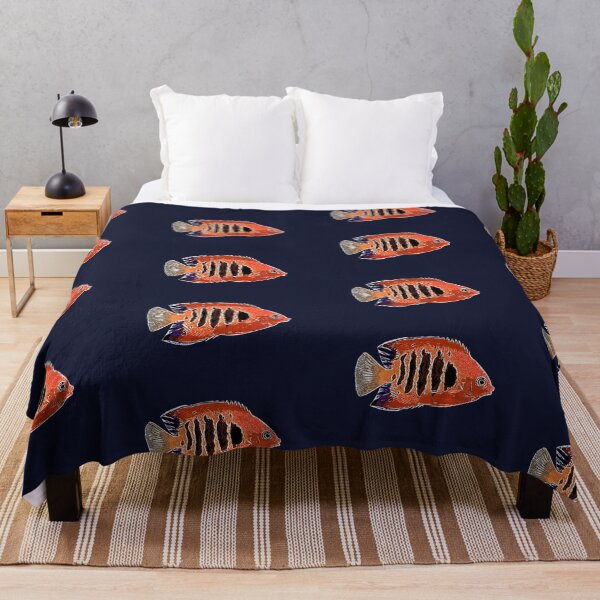 Item preview, Flame Angelfish White Alternate Design designed and sold by designsasstultd.