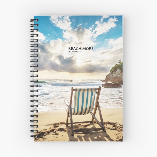 Item preview, Beach More, Worry Less  designed and sold by Vanich-Panich.
