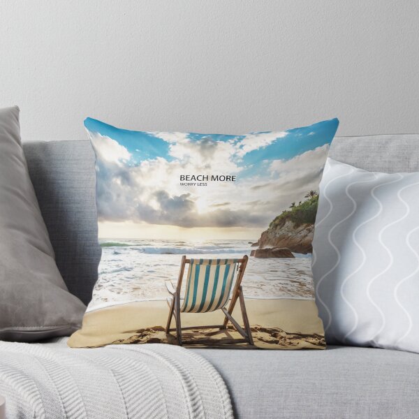Item preview, Beach More, Worry Less  designed and sold by Vanich-Panich.