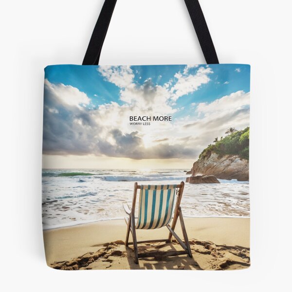 Item preview, Beach More, Worry Less  designed and sold by Vanich-Panich.