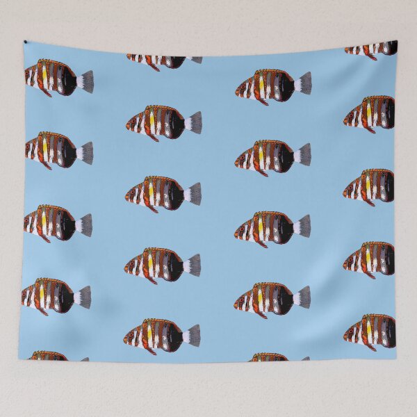 Item preview, Harlequin Tuskfish Color Design  designed and sold by designsasstultd.