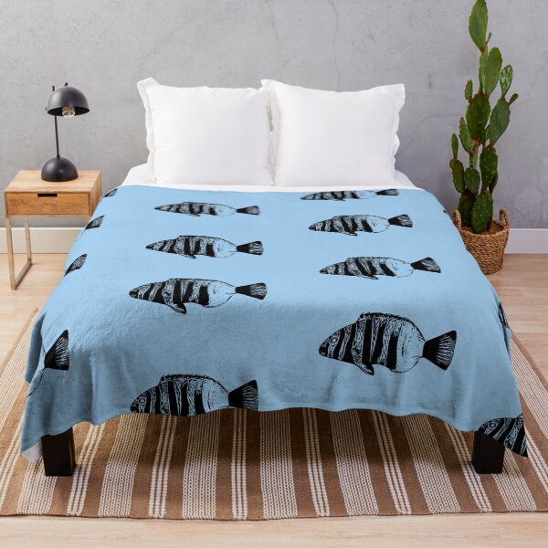 Item preview, Harlequin Tuskfish Black Design designed and sold by designsasstultd.