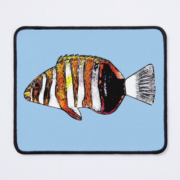 Item preview, Harlequin Tuskfish Black Alternate Design designed and sold by designsasstultd.