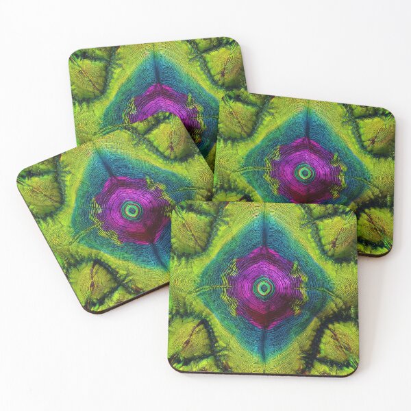 Item preview, Spectral Patterns with Psychedelic Colors – Abstract Art Inspired by Nature’s Palette designed and sold by Teemaniac.
