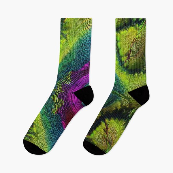 Item preview, Spectral Patterns with Psychedelic Colors – Abstract Art Inspired by Nature’s Palette designed and sold by Teemaniac.