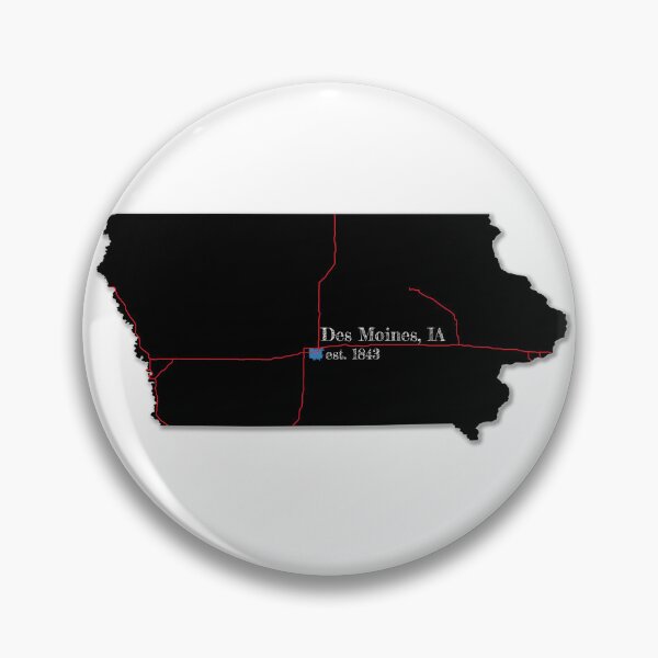 Item preview, Des Moines, IA designed and sold by PhilbonianDezin.