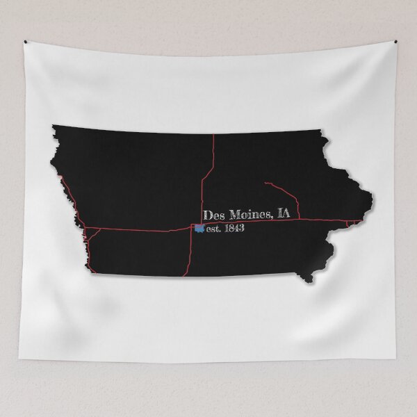 Item preview, Des Moines, IA designed and sold by PhilbonianDezin.