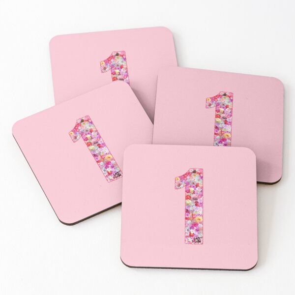 Item preview, Number 1 With Flowers designed and sold by TheSassyNoble.