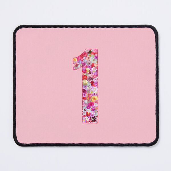 Item preview, Number 1 With Flowers designed and sold by TheSassyNoble.