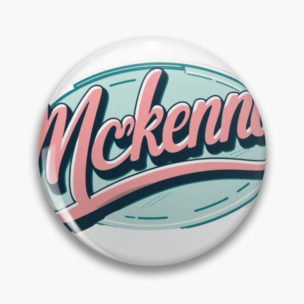 Artikelvorschau, McKenna Vintage Sticker entworfen und verkauft von Myzone2023.