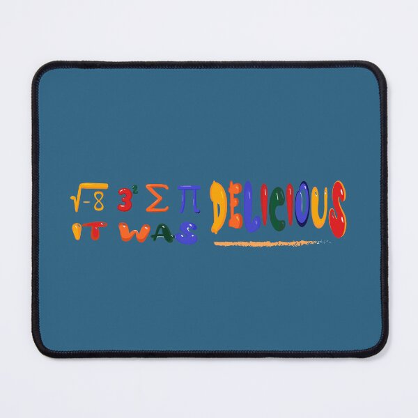 Item preview, Math Food Pun – It Was Deliciouce Equation designed and sold by Zakrytos ★★★★★.