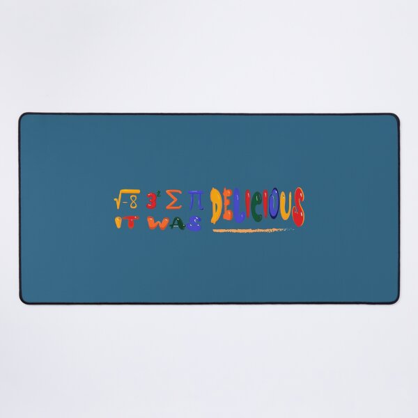 Item preview, Math Food Pun – It Was Deliciouce Equation designed and sold by Zakrytos ★★★★★.