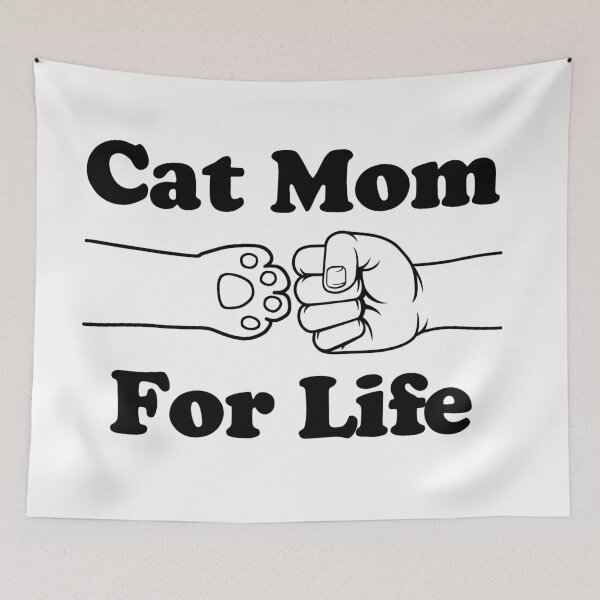 Item preview, Cat Mom For Life designed and sold by Flexteeshirt.