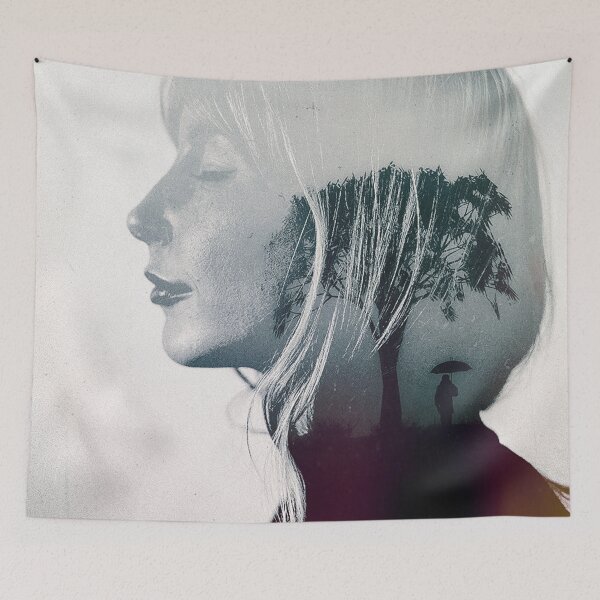 Item preview, The Growth Within: Surreal Double Exposure Artwork of Nature and Reflection designed and sold by seamless.